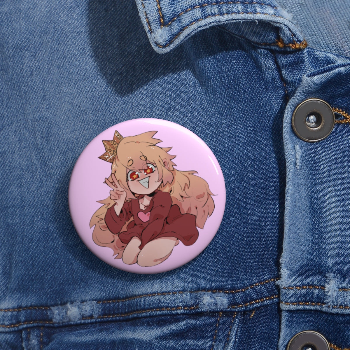 Dea Chibi Button